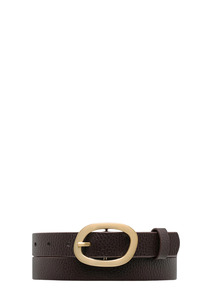 Nocturne Belt - Choc / Gold