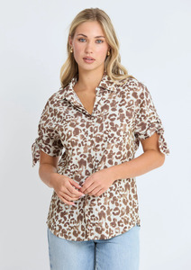 All Clothing: Leo Blouse - Summer Leopard