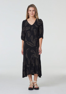 CLEARANCE Shisho Frill Dress - Black