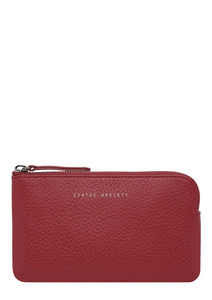 Smoke and Mirrors Pouch Wallet - Rouge
