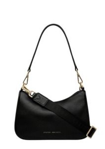Look Both Ways Bag - Black / Brushed Gold