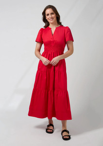 Vittoria Dress - Flame