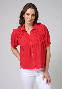 Mimi Blouse - Flame