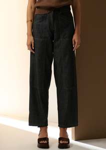 Muhle Barrel Pant - Black