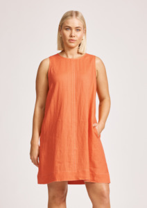 Miramar Tank Dress - Coral