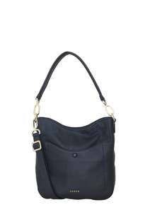Saben: Rebe Shoulder Bag - Black Luxe