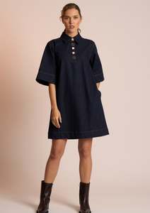 Ora Dress - Indigo