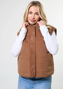 Coats Jackets: Kenzie Vest - Ginger
