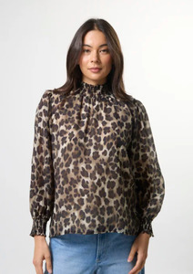 Sylvie Blouse - Leopardess