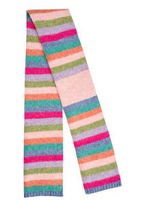 Alaska Stripe Scarf - Pink COMING SOON