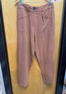 Bronel Barrel Pant - Toffee