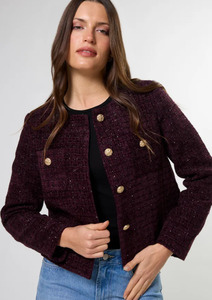 Marla Jacket - Claret