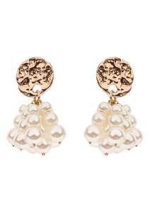 Jewellery: Navi Earring - Pearl Drop