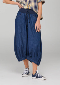 Boom Shankar: Guru Pant - Dark Denim with Contrast Stitching