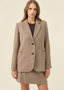 Cassidy Blazer - Taupe