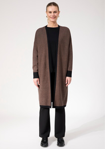 Coats Jackets: Monterosa Cardigan - Brown
