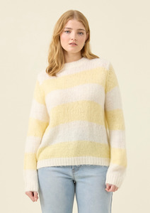 Pallas Stripe Jumper - Butter