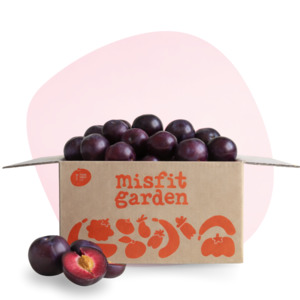 Veggie Boxes: Black Doris Plum Box (3kg)