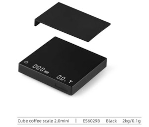 Products: MHW-3BOMBER Cube 2.0 Mini Digital Kitchen Coffee Scale + 250g Coffee