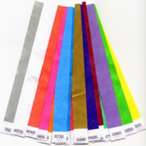 100 Event Entry Wristbands Standard