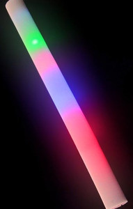 Rainbow Flashing Foam Stick