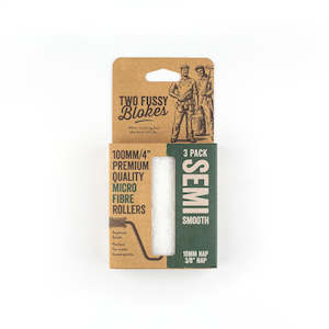 Microfibre Mini Paint Rollers 10mm Nap/3 Pack