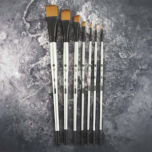 Paint Brushes Sponges Tools: FINNABAIR BRUSH SET OF 7