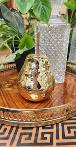 Gold decorative pear
