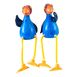 Pair Of Pukeko With Dangling Legs