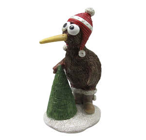 Kiwi Bird With Small Christmas Tree
