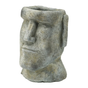 Decorative Planters Nz: Easter Island Statue Planter - small