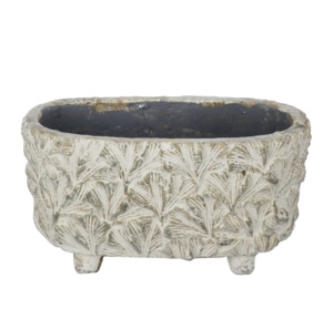 Decorative Planters Nz: Rectangular Planter - large - Terracotta