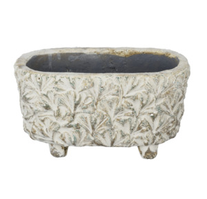Decorative Planters Nz: Rectangular Planter - small - Terracotta