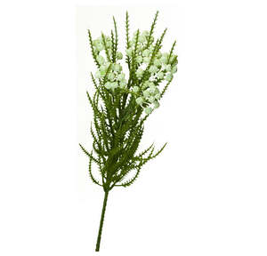Clearance: Artificial Green/Cream Achillea Spray (Milfoil) Flower