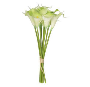 Clearance: Artificial Green Calla Lily Bunch