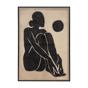 Clearance: Silent Grace Hand-painted Framed Canvas Art