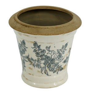 Gifts Under 50: Jardin Toile Ceramic Pot