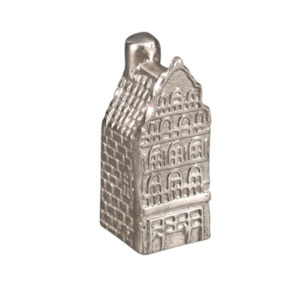 Home Decor Ornaments 1: House Deco Sculpture III - Silver