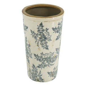 Customer Favourites: Jardin Toile Ceramic Cylinder Vase