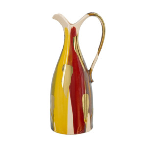 The Housewarming Gifts Nz: Ceramic Vase large - multi coloured