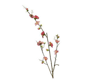 Clearance: Artificial Pink Cherry Blossom Spray