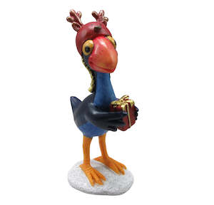 Gifts Under 30: Pukeko Bird With Christmas Gift