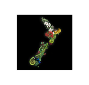 NZ Fauna LED Canvas Wall Art Print