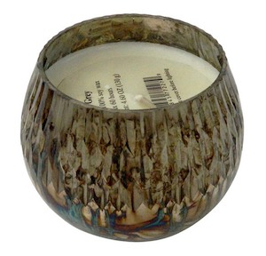 Scented Soy Wax Candle With Holder - Earl Grey