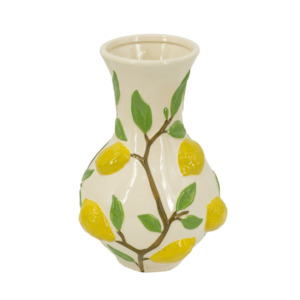 Lemon Ceramic Vase II