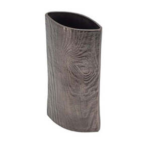 Aluminium Timber Tall Eye Vase
