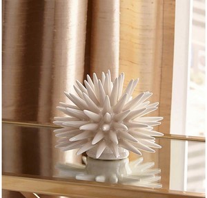 Gifts For Home: Faux Coral Accent - White