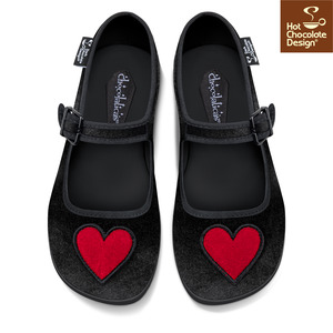 Flats: Velvet Heart