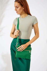 Arizona Crossbody Emerald Green