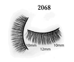 Strip Lashes: Silk Lashes Single Pair